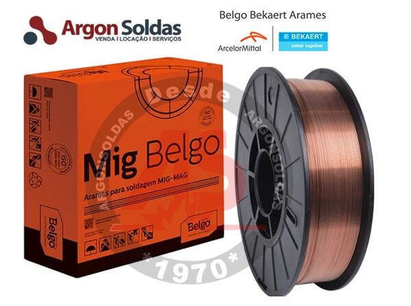ARAME MIG AWS A5.18 ER70S-6 0,8MM BELGO 15KG