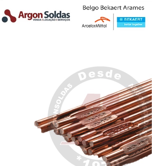 VARETA TIG ER70S-3 2,5MM BELGO