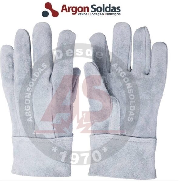 LUVA RASPA PUNHO CURTO 7CM TAMANHO 10