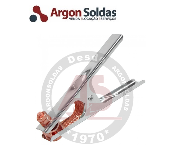 GARRA TERRA 300A INOX CONTATO COBRE