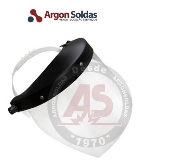 PROTETOR FACIAL 10 INCOLOR COM CATRACA