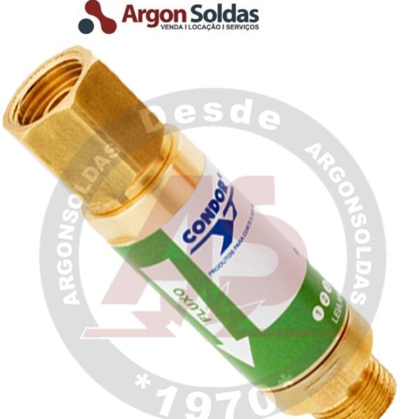 VALVULA CORTA CHAMA REGULADOR OX CONDOR