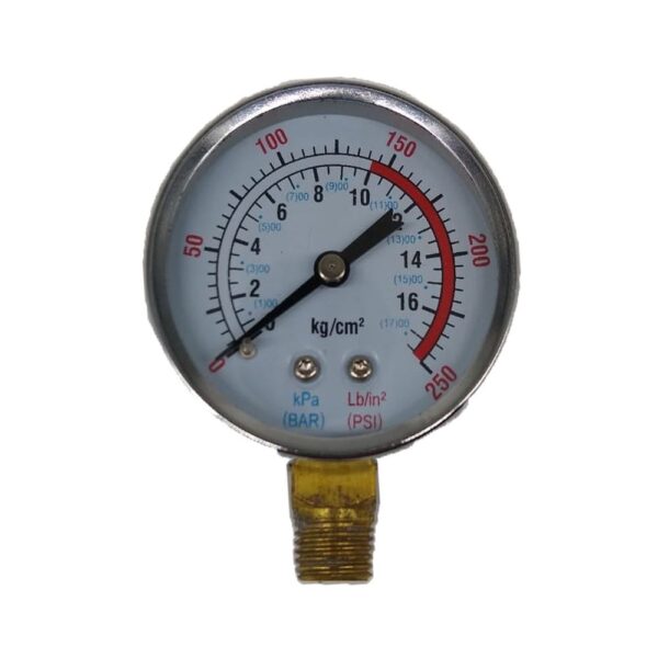 MANOMETRO COMUM 16 KGF/CM2 OXIGENIO