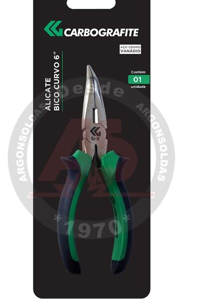 ALICATE BICO CURVO6 CROMO VAN. CARBOGRAFITE