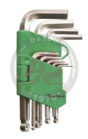 CHAVE HEXAGONAL ABAULADA CARBOGRAFITE