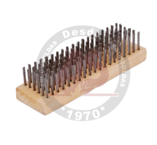 ESCOVA QUADRADA ACO CARBONO SEM CABO