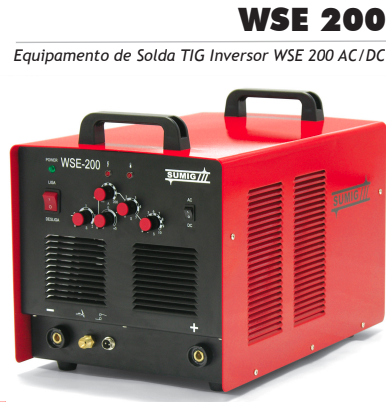 INVERSORA TIG 200P AC/DC MONOFASICA