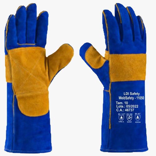 LUVA RASPA PUNHO LONGO 20CM TERMICA TAMANHO 10