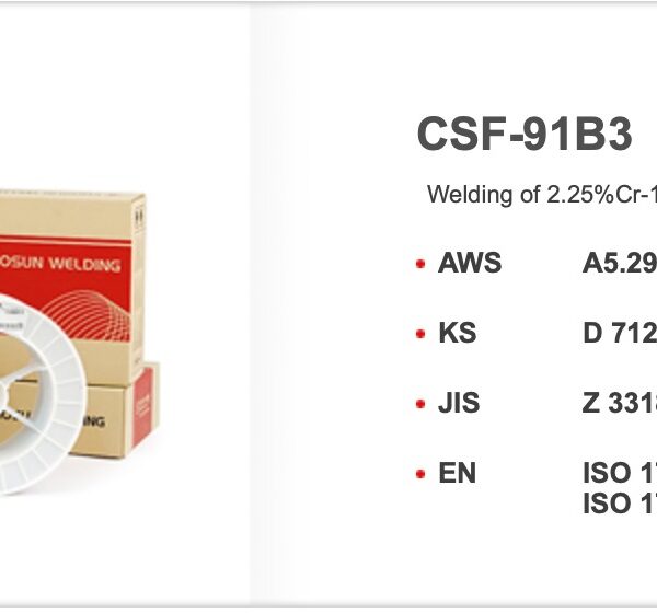 ARAME TUBULAR AWS A5.29 E91T1-B3C CHOSUN 1,2MM 15KG