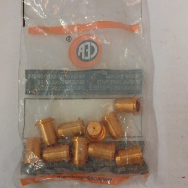 BICO DE CONTATO 1,2MM 70A TOCHA PLASMA PT70 10 UN