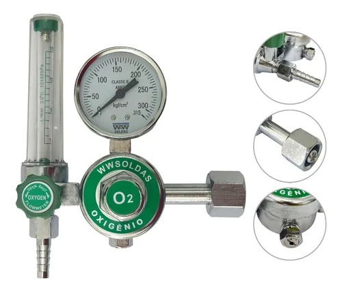 REGULADOR OXIGENIO C/FLUXOMETRO USO MEDICINAL