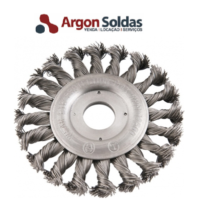 ESCOVA ACO CIRCULAR ONDULADA 10POL OSBORN