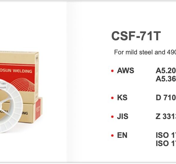 ARAME TUBULAR AWS A5.20 E71T-1C 1M 9C 9M CHOSUN 1,2MM 15KG